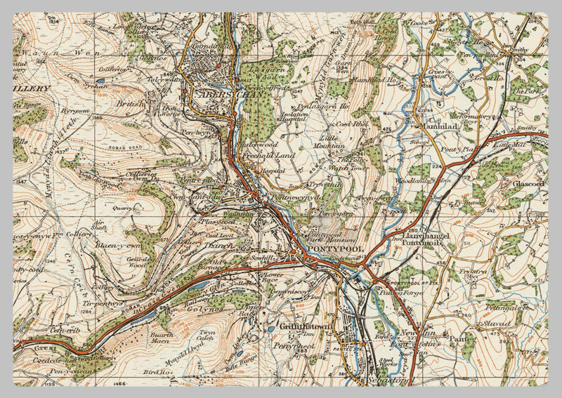 1920 Collection - Newport Ordnance Survey Map