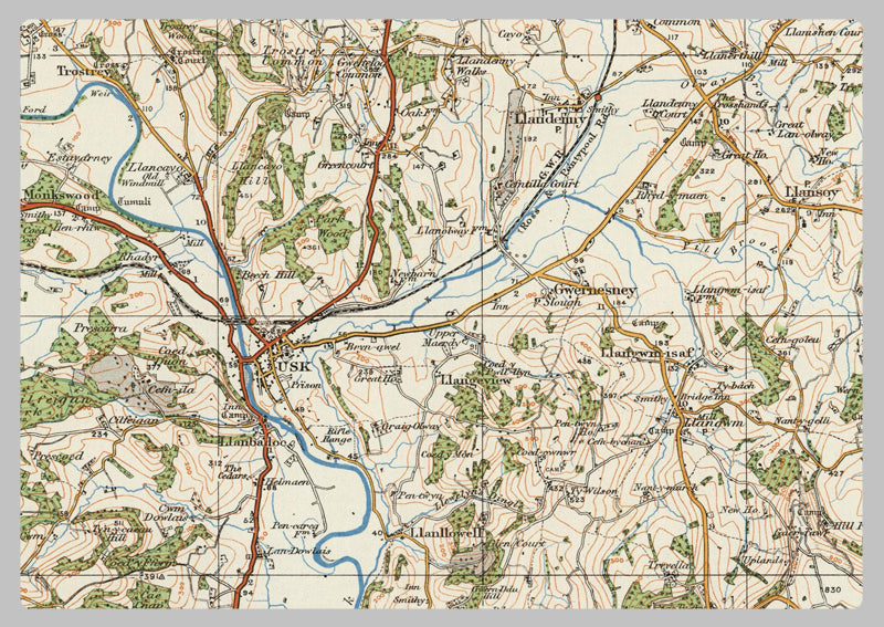 1920 Collection - Newport Ordnance Survey Map