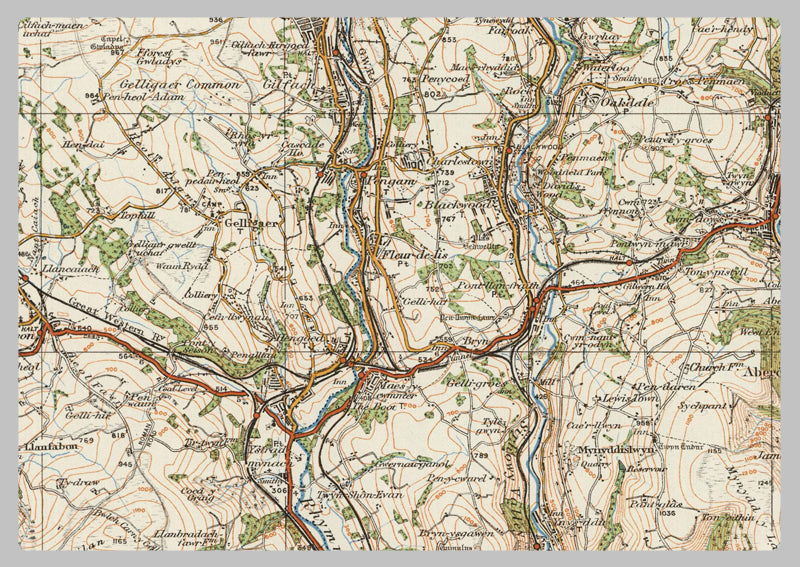 1920 Collection - Newport Ordnance Survey Map