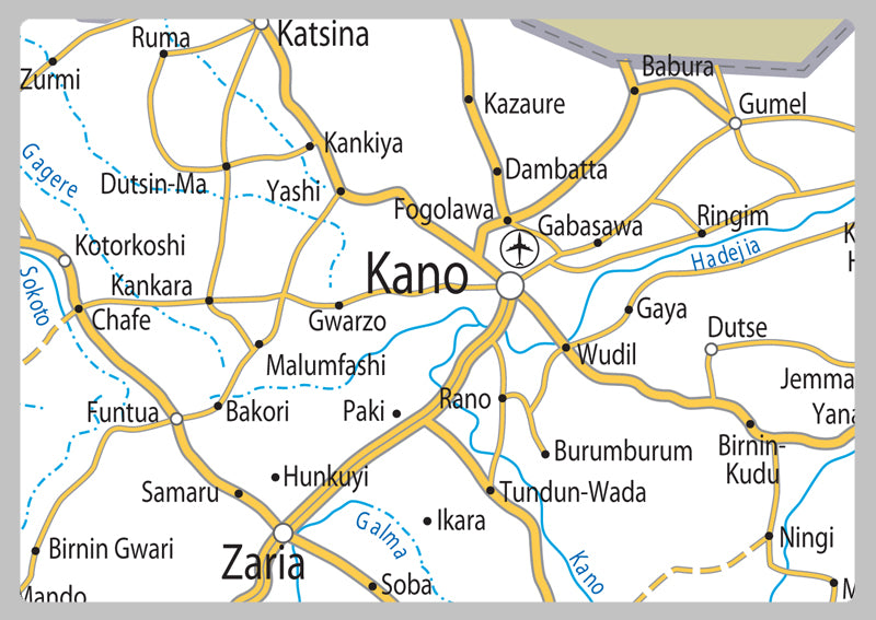 Nigeria Road Map