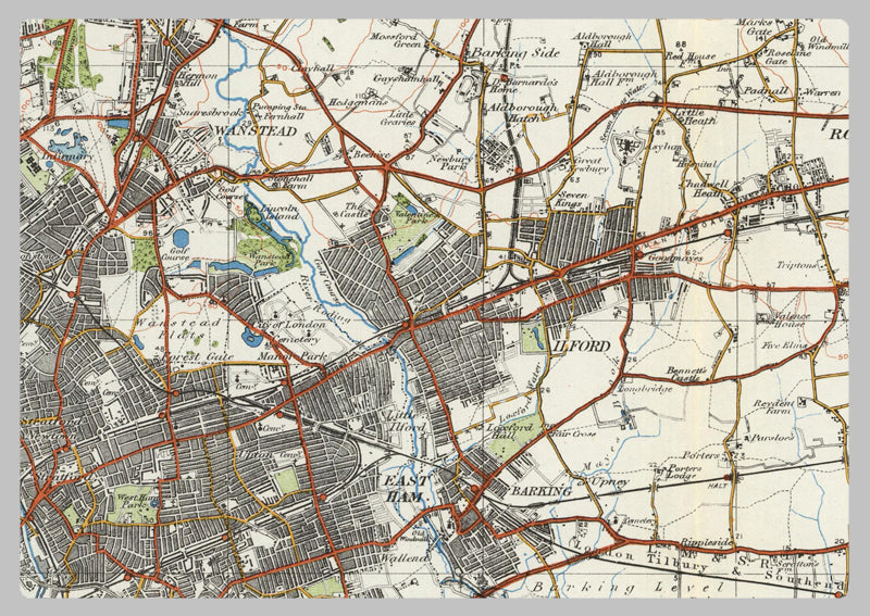 1920 Collection - North East London & Epping Forest Ordnance Survey Map
