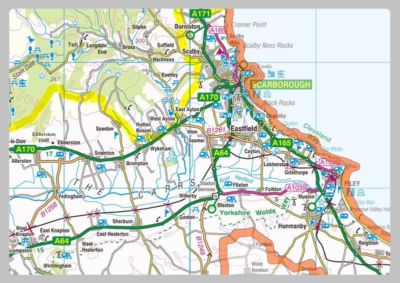 North Yorkshire County Map