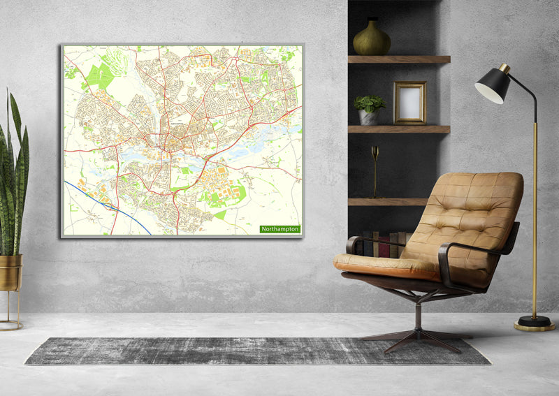 Northampton Street Map