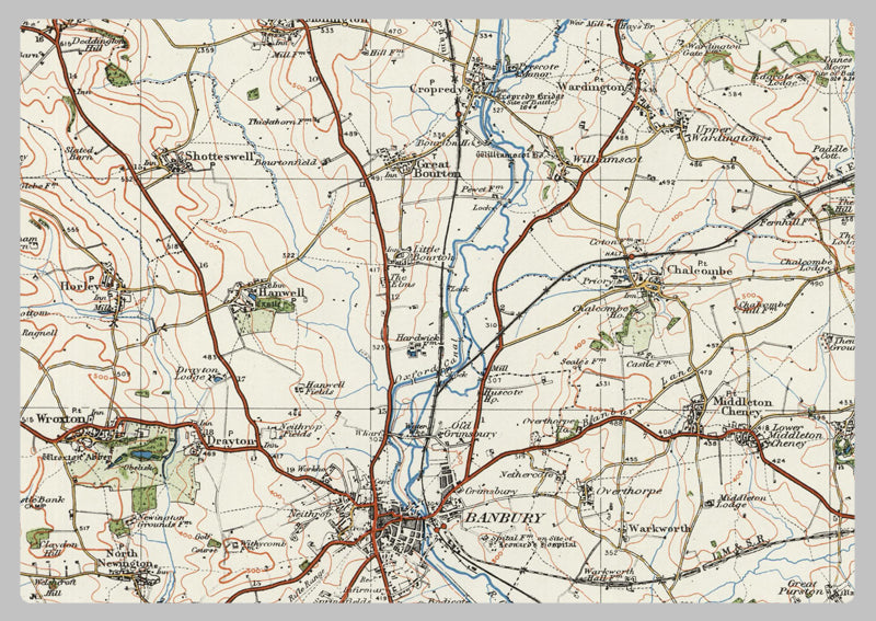 1920 Collection - Northhampton Ordnance Survey Map