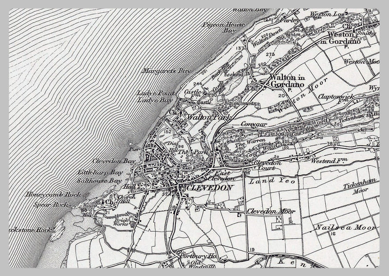 1871 Bristol Ordnance Survey Map