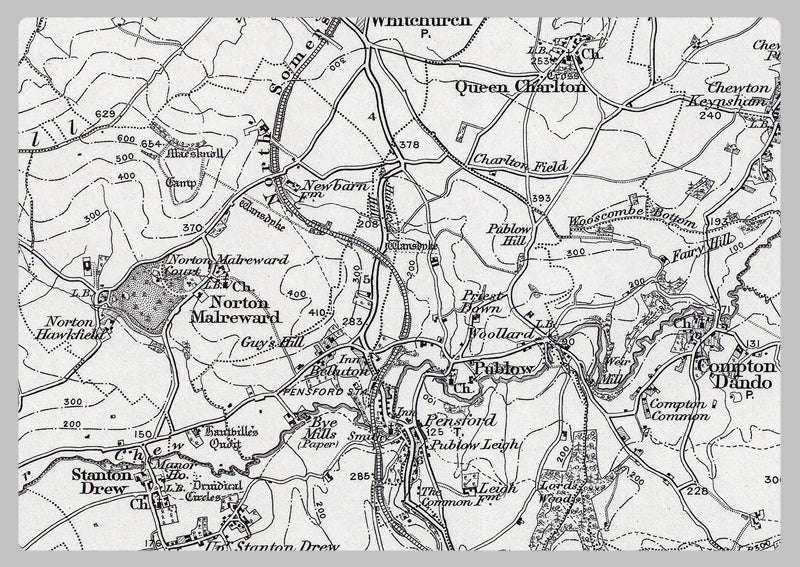 1871 Bristol Ordnance Survey Map