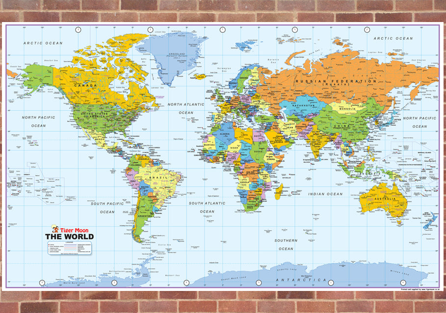 World Political Map | GlobalMapping