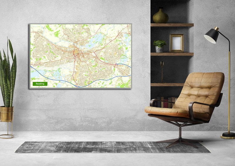 Reading Street Map