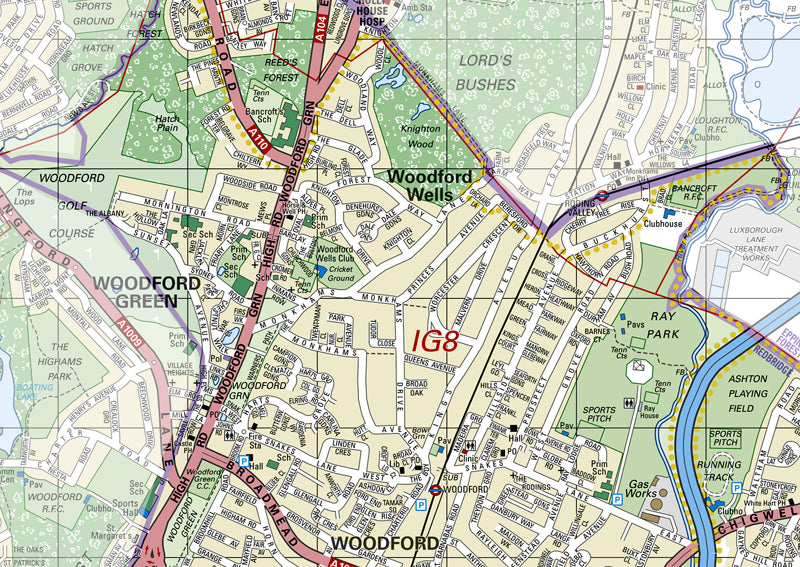 Redbridge London Borough Map
