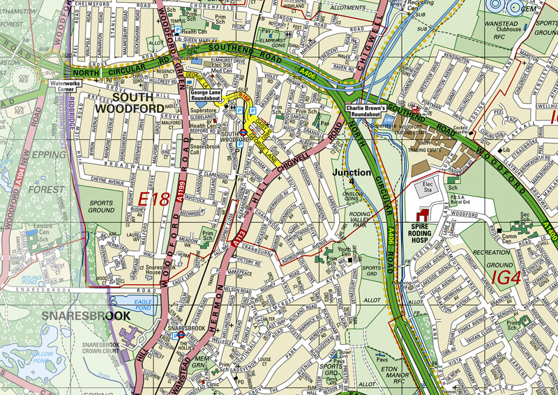 Redbridge London Borough Map