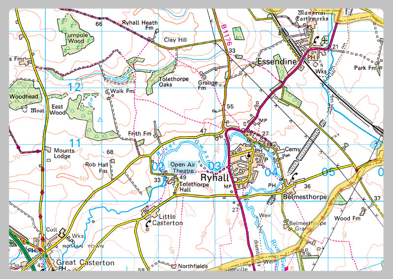 Rutland County Map