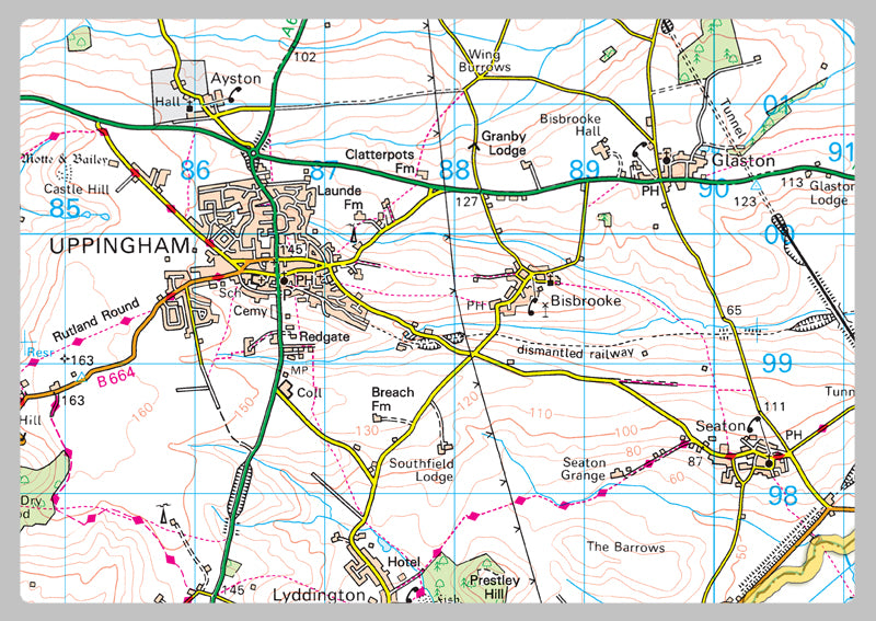 Rutland County Map