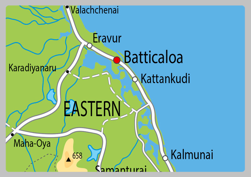 Lanka During Ravan Map Physical Map of Sri Lanka - The Oxford Collection– I Love Maps