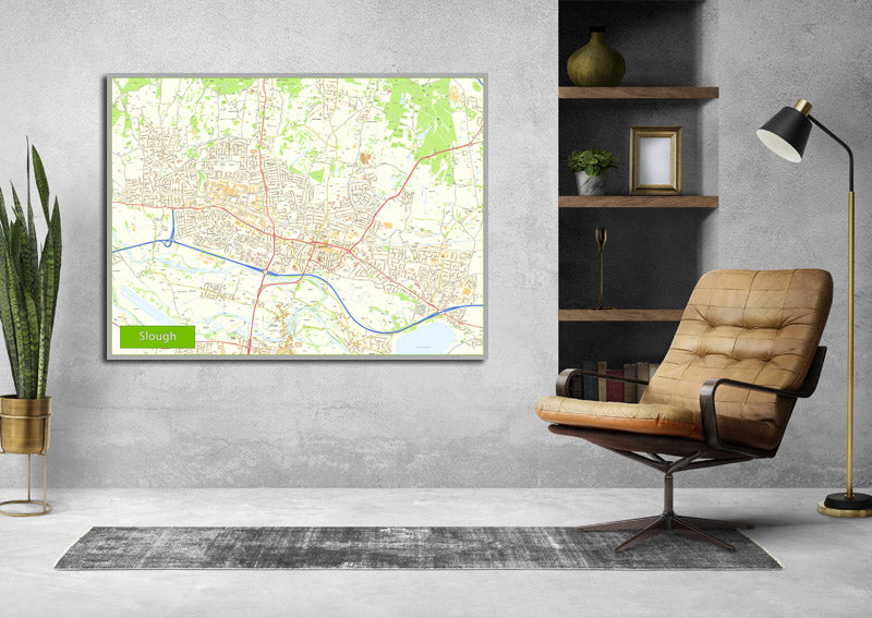 Slough Street Map