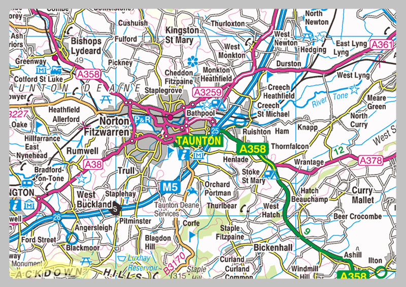 Somerset County Map– I Love Maps