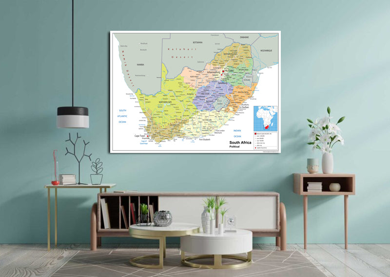 South Africa Political Map