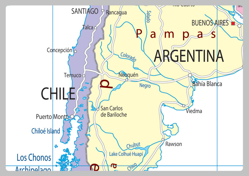 South America Political Map