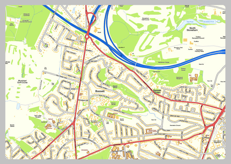 Southampton Street Map