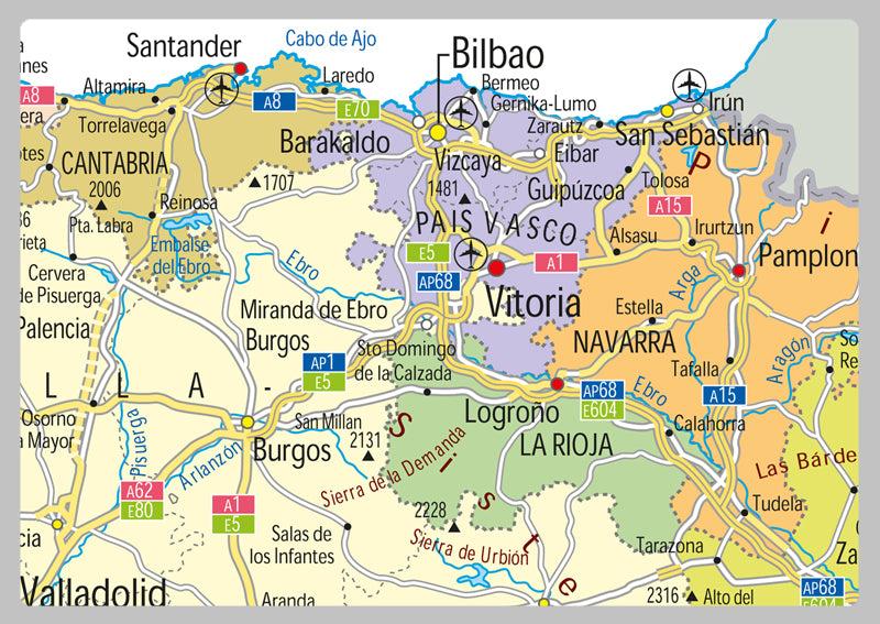 Spain Political Map