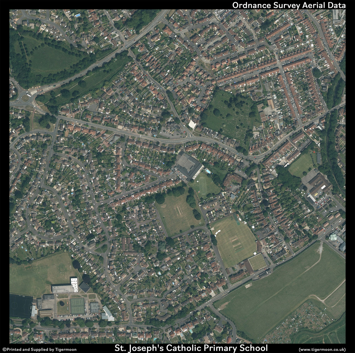 2170 Postcode Aerial The Somerset Collection - Postcode Centred set of 3 maps. Historical-A ...