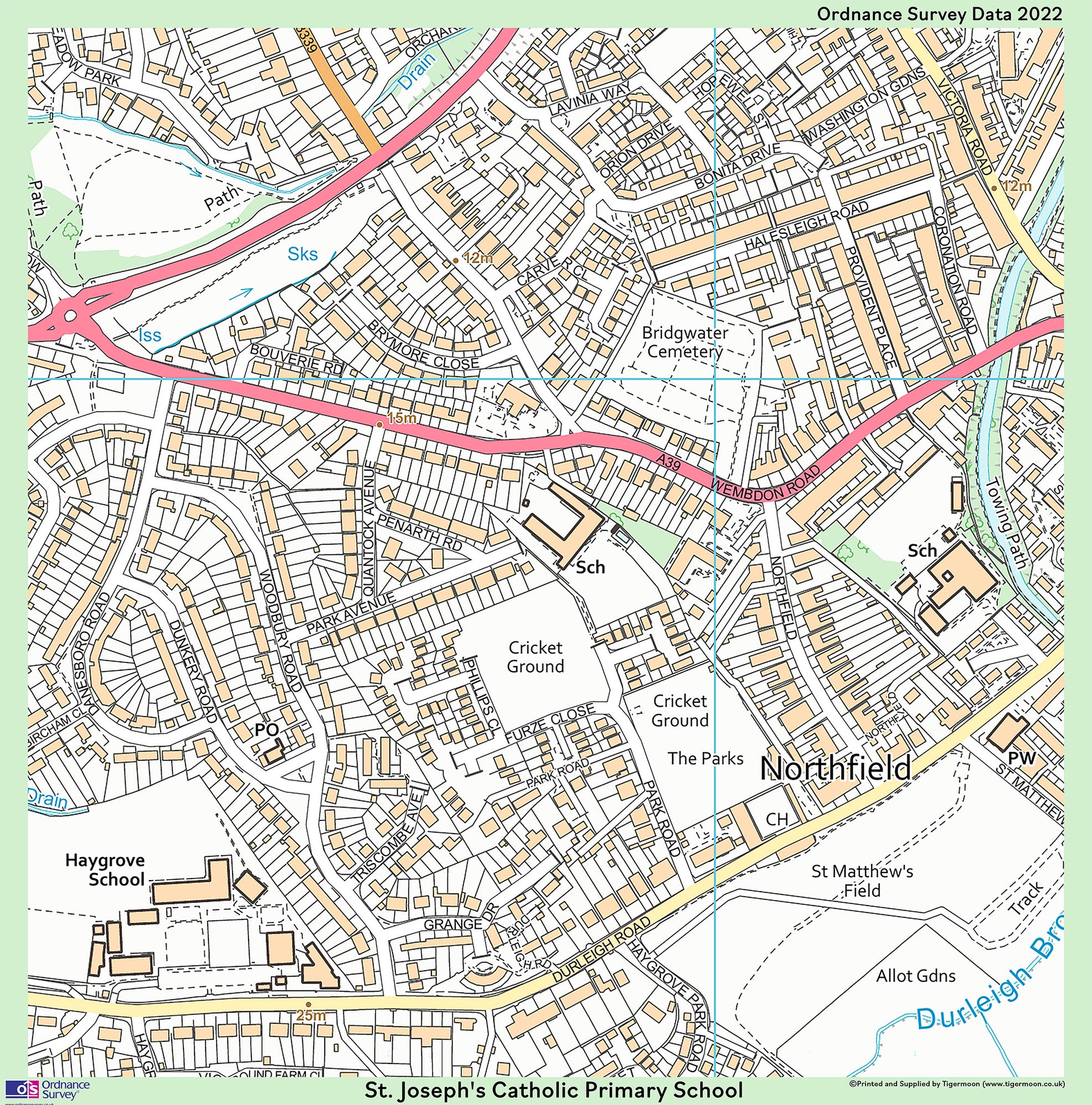 Somerset Postcode The Somerset Collection - Postcode Centred set of 3 maps. Historical-A ...