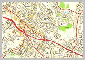 Stoke Postcode Stoke on Trent Street Map– I Love Maps