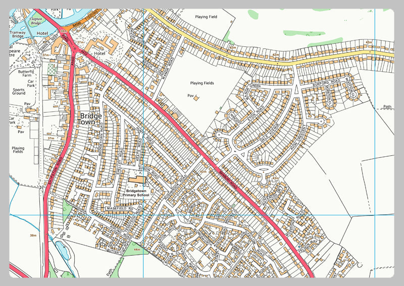 Stratford-upon-Avon Street Map