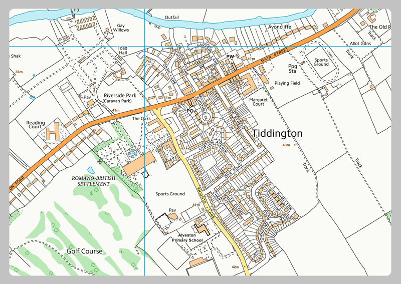 Stratford-upon-Avon Street Map
