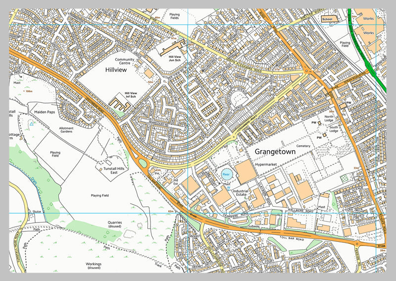 Sunderland Street Map