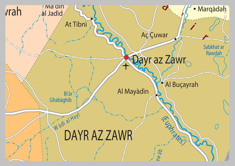 Syria Political Map