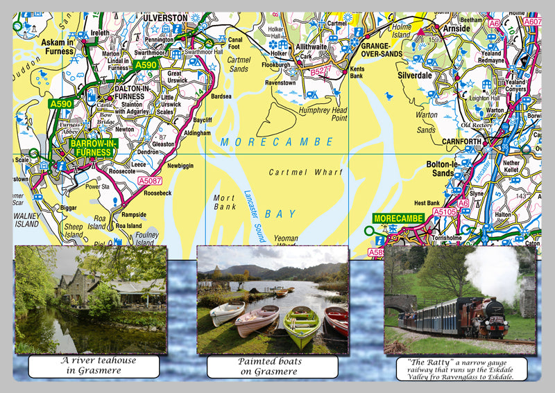 The Beautiful Lake District Illustrated Map– I Love Maps
