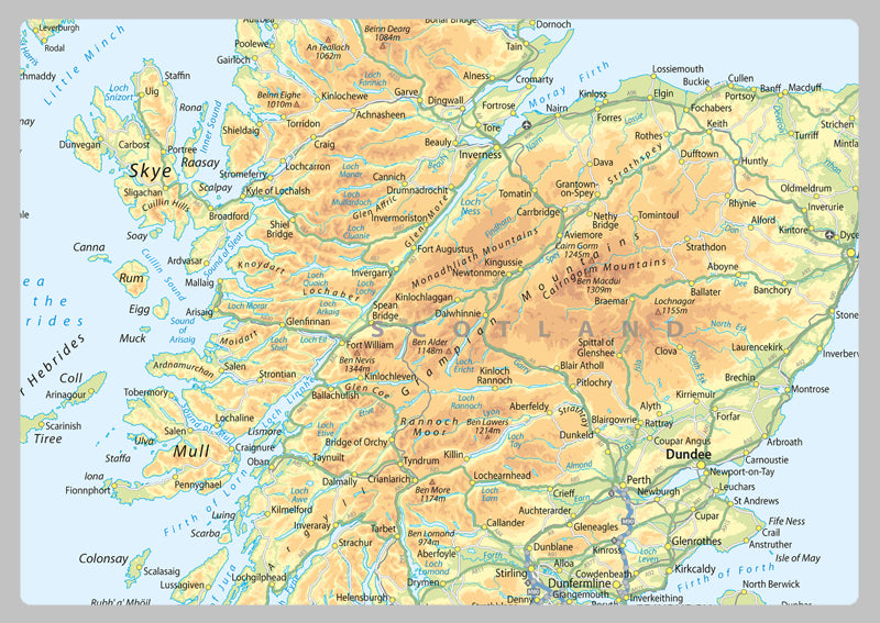 United Kingdom of Great Britain and Northern Ireland Map– I Love Maps