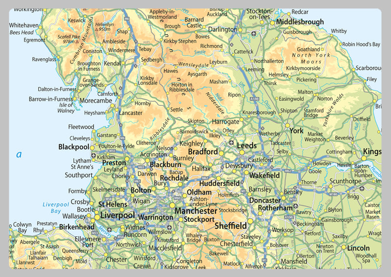 United Kingdom of Great Britain and Northern Ireland Map