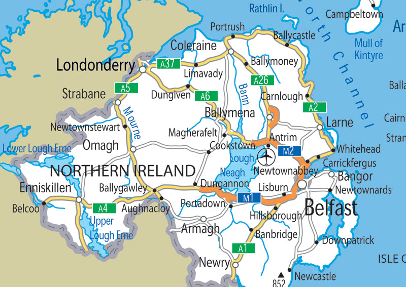 United Kingdom Road Map