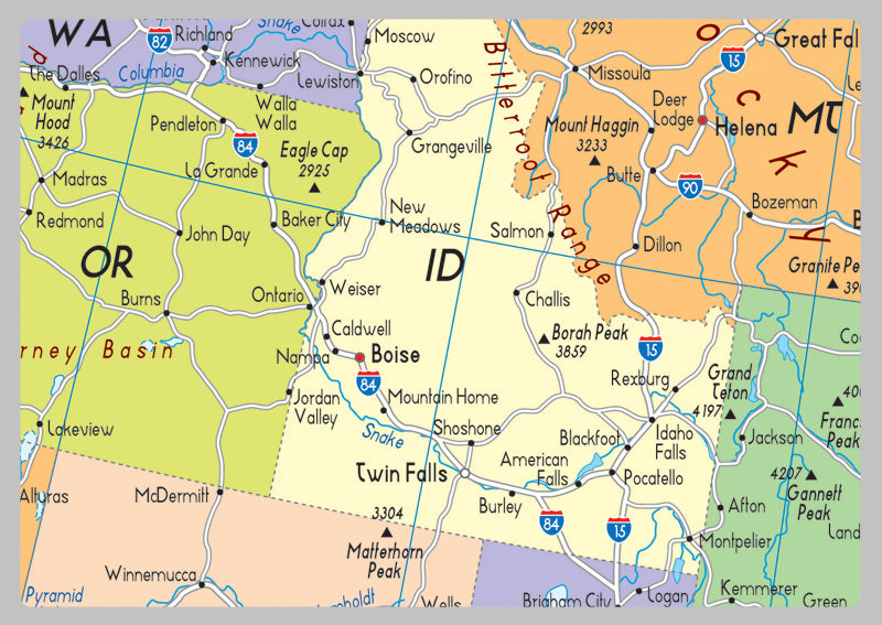 USA Political Map