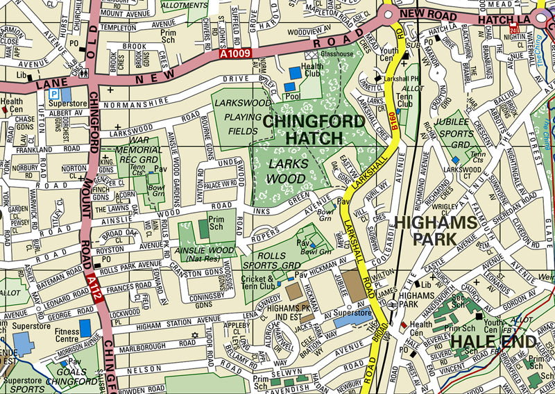 Waltham Forest London Borough Map I Love Maps