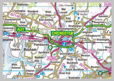 West Sussex County Map– I Love Maps