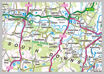 West Sussex County Map– I Love Maps
