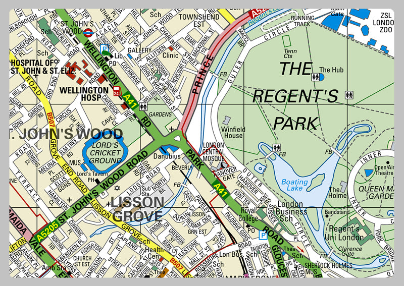 Westminster London Borough Map