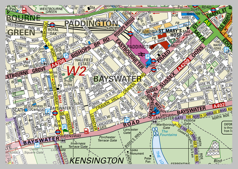 Westminster London Borough Map