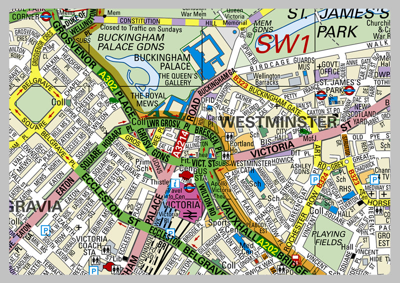 Westminster London Borough Map