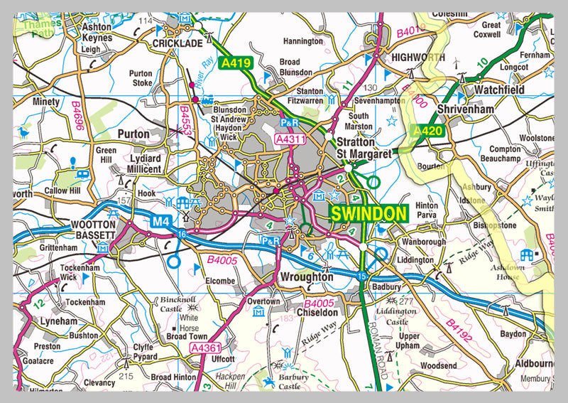 Wiltshire County Map