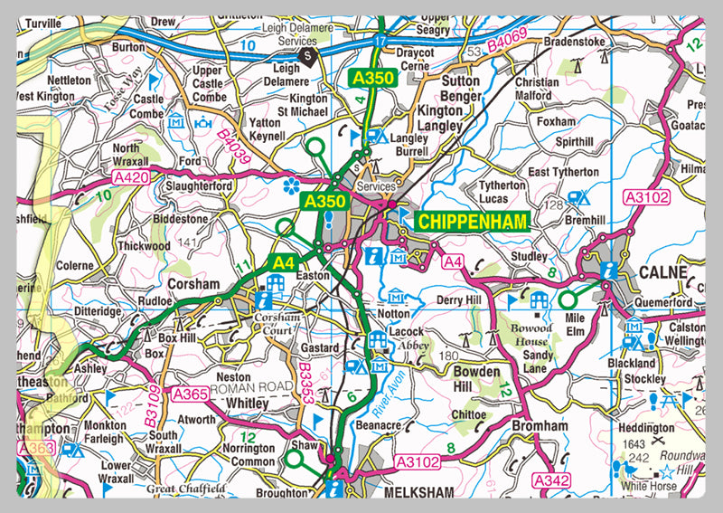 Wiltshire County Map