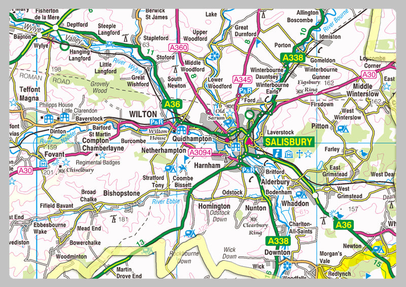 Wiltshire County Map