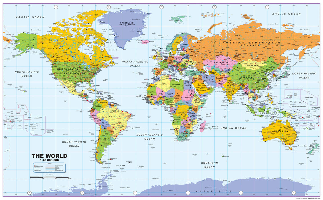 World Political Map | GlobalMapping