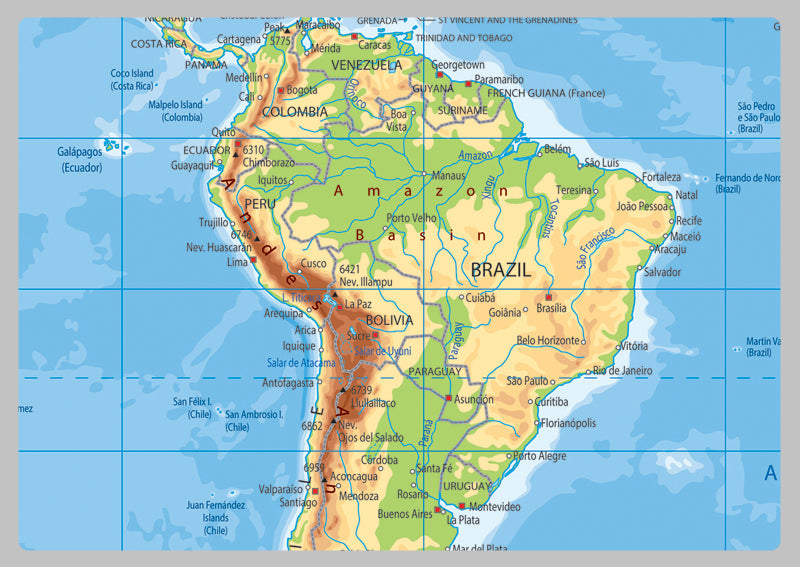 World Physical Map