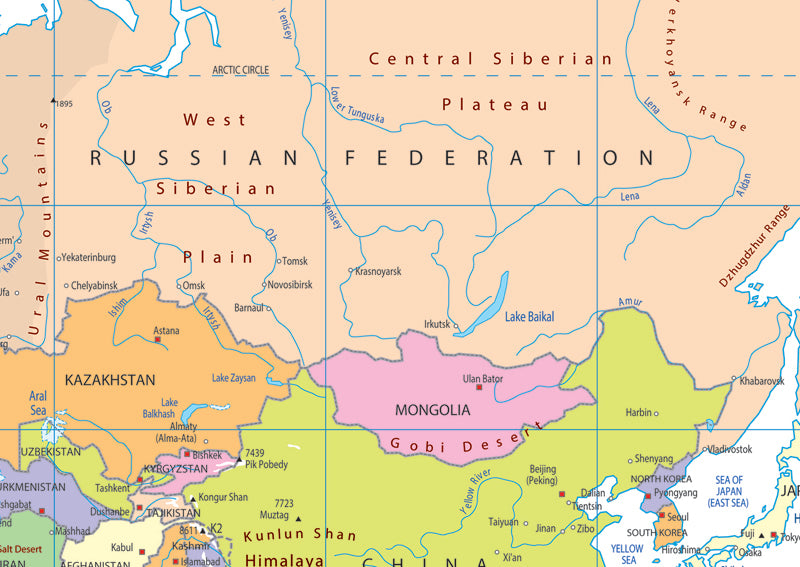 World Political Map | GeoAtlas