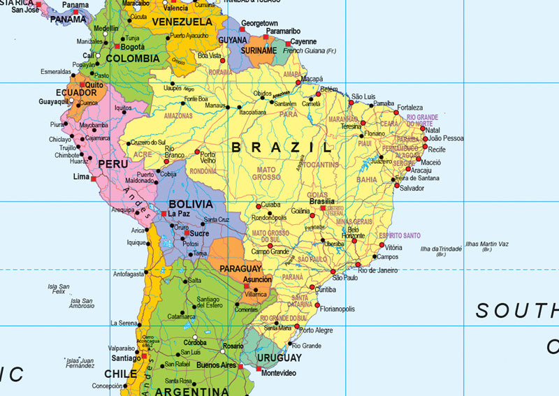 The World Political Map– I Love Maps