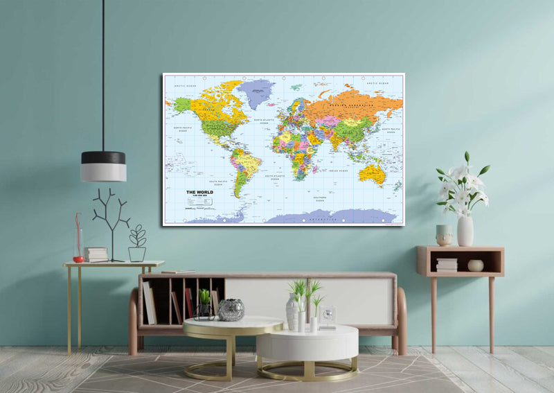 Detailed World Political Map