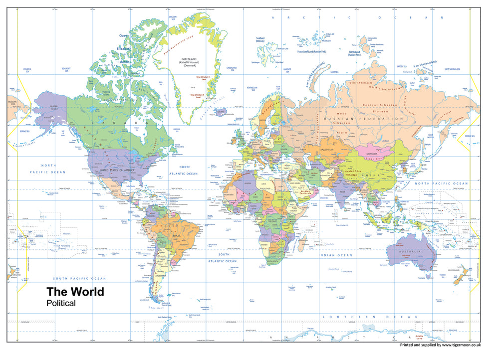 World Political Map | GeoAtlas